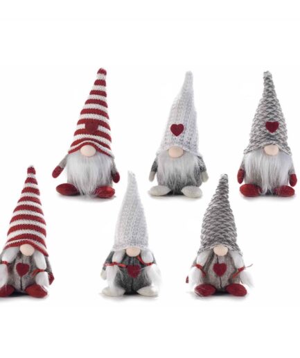 Babbo Natale e Mamma in stoffa