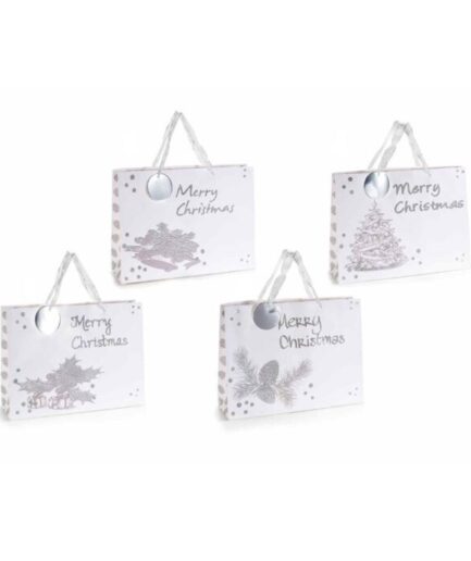 Busta carta stampa glitter e tag