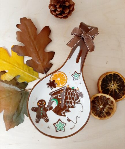 "Biscottini" Poggiamestolo in ceramica