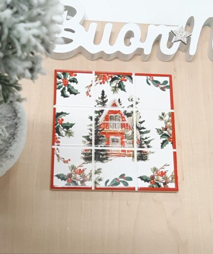 Piastrella ceramica Christmas Casetta