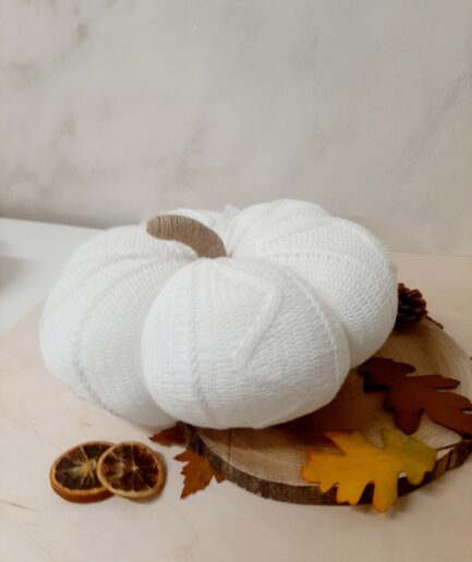 Zucca in maglia bianca