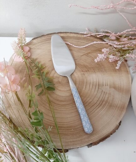 "Margherite Azzurro" pala torta Neva