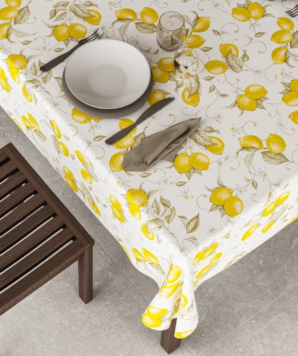 "Limoni" tovaglia in cotone X12