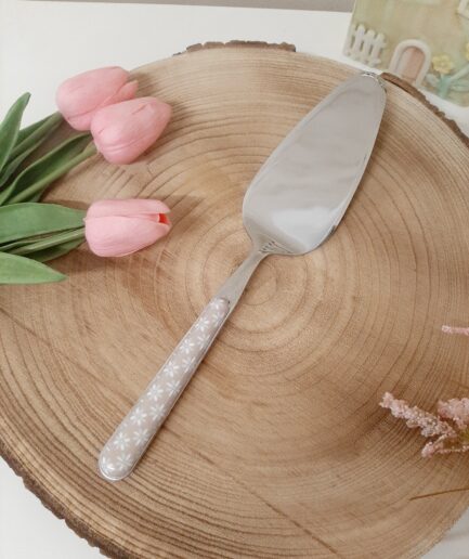 Posate "Margherite Tortora" pala torta Neva
