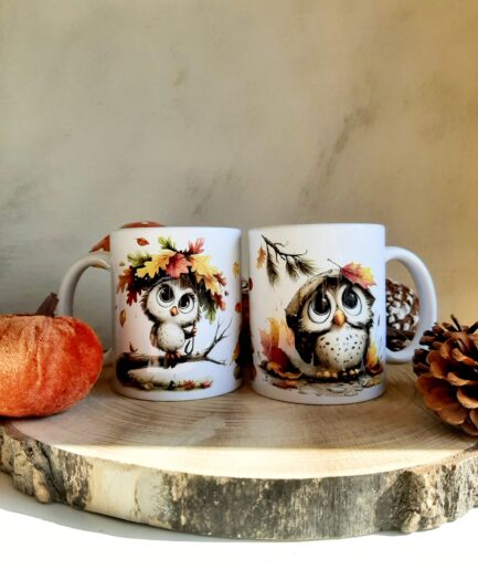 "Cuccioli del Bosco" Tazza Mug Gufetto