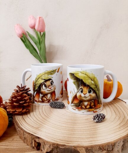 "Cuccioli del Bosco" Tazza Mug coniglietto