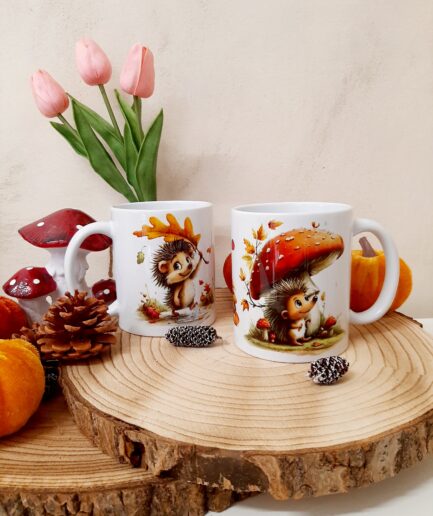 "Cuccioli del Bosco" Tazza Mug riccio